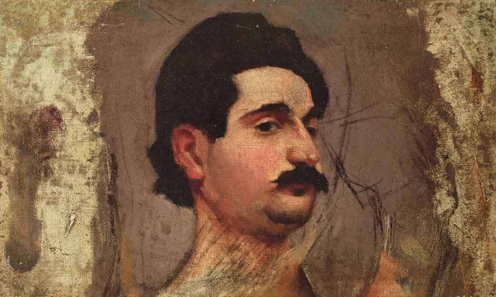 Man with a Moustache de Pierre Bonnard