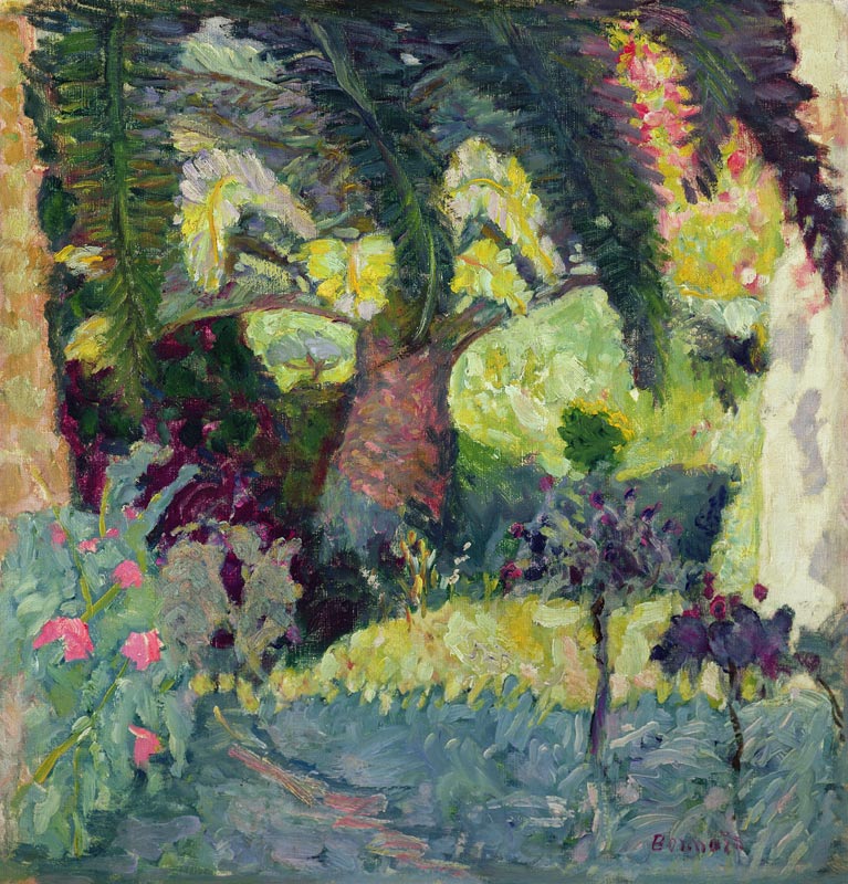 Palm Trees at Le Cannet de Pierre Bonnard