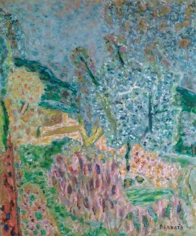 Paysage du Cannet de Pierre Bonnard