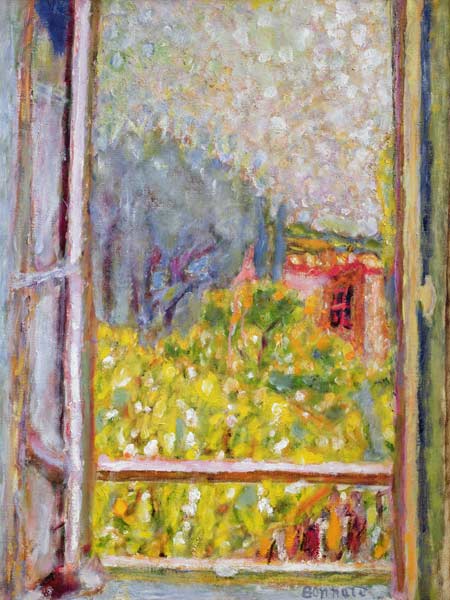 La petite fenêtre ouverte de Pierre Bonnard