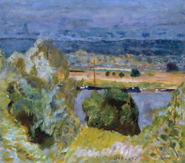La Seine à Vernon de Pierre Bonnard