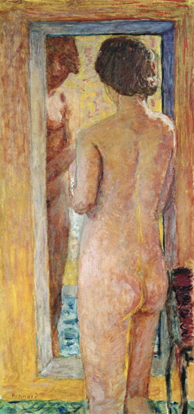 Nude before a Mirror de Pierre Bonnard