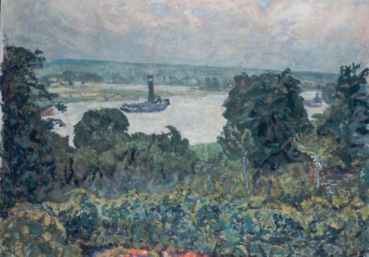 Remorqueur sur la Seine de Pierre Bonnard