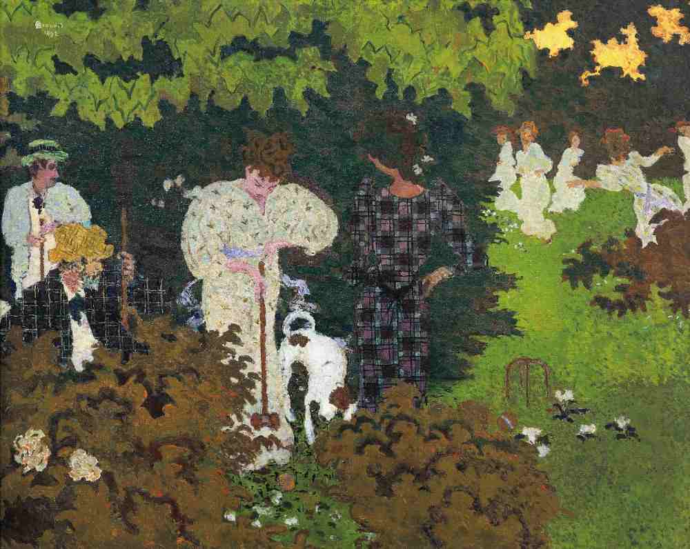 Twilight or The game of croquet de Pierre Bonnard