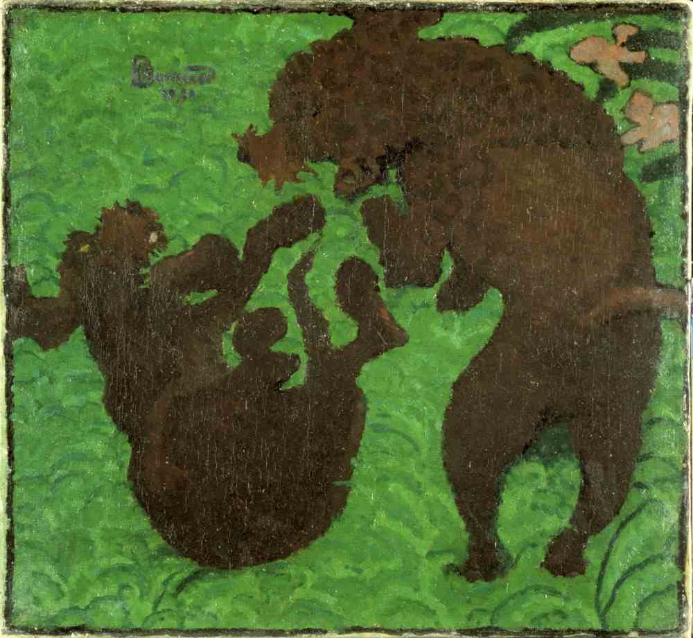 Two Poodles de Pierre Bonnard