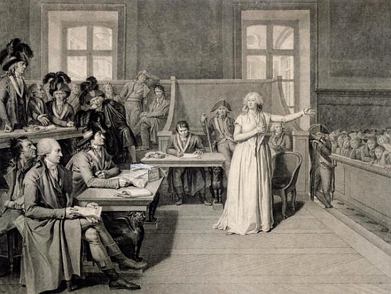 Marie-Antoinette (1755-93) of Habsbourg-Lorraine, Judged the Revolutionary Tribunal Court, 16th Octo de Pierre Bouillon