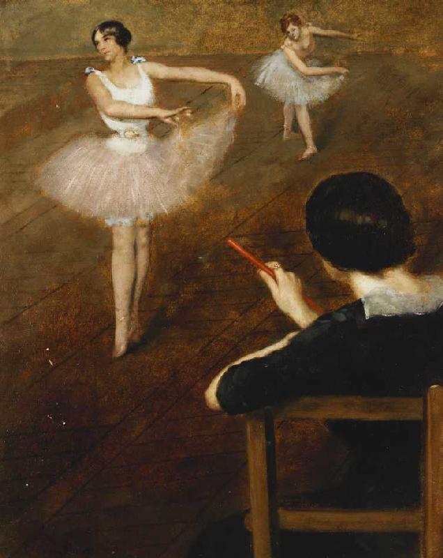 Die Ballettstunde. de Pierre Carrier-Belleuse