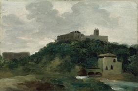 A la villa Farnese: le moulin