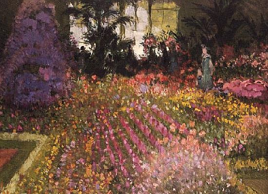 The Flower Garden de Pierre-Eugène Montézin