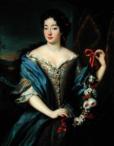 Portrait of Anne de Baviere (1648-1723) de Pierre Gobert