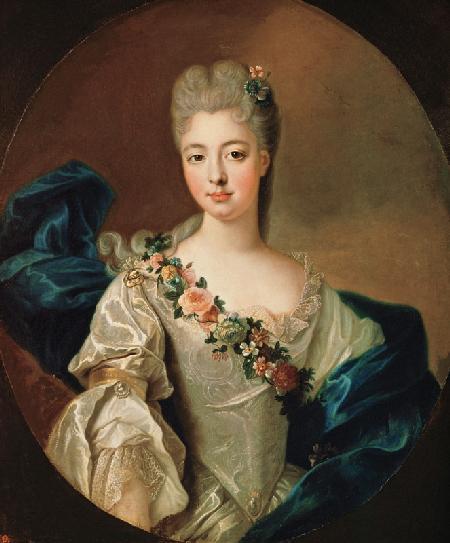 Retrato de Charlotte Aglae de Orleans, 1720