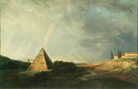 Pyramid and Rainbow de Pierre Henri de Valenciennes