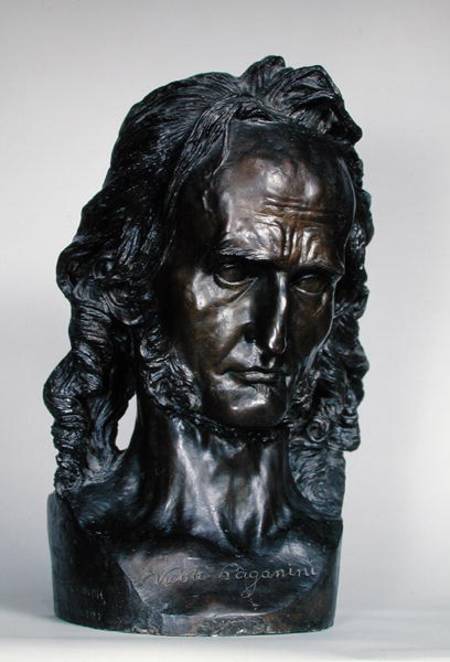 Bust of Nicolo Paganini (1784-1840) de Pierre Jean David d'Angers