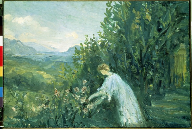 Lady in the Garden de Pierre Laprade