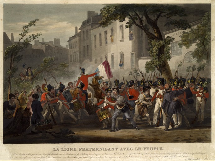 The July Revolution of 1830 de Pierre Martinet