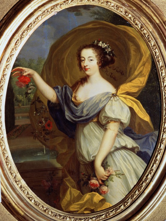 Portrait of Duchess De la Valliere as Flora de Pierre Mignard
