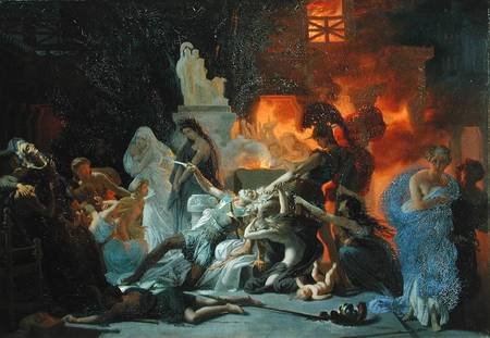 The Death of Priam de Pierre Narcisse Guérin