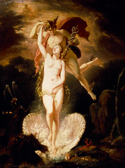 Venus and Mercury de Pierre-Nolasque Bergeret
