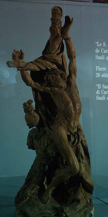 St. Sebastian, sculpture de Pierre  Puget