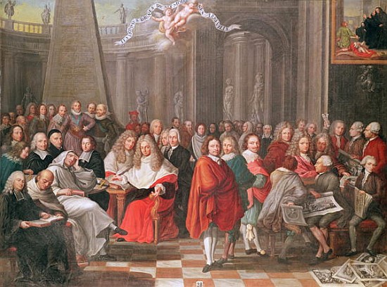 Group of Distinguished Gentlemen Born in or Around Abbeville de Pierre Adrien Choquet