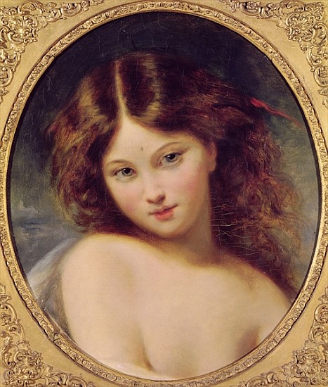 Head of a Young Girl de Pierre Joseph Dedreux-Dorcy