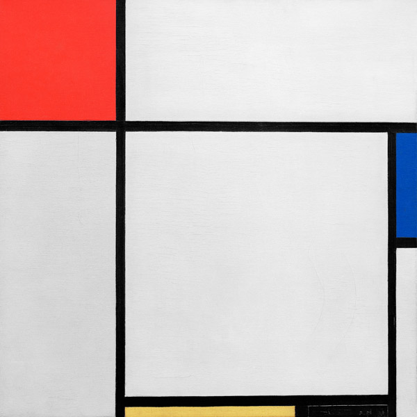 Composition de Piet Mondrian