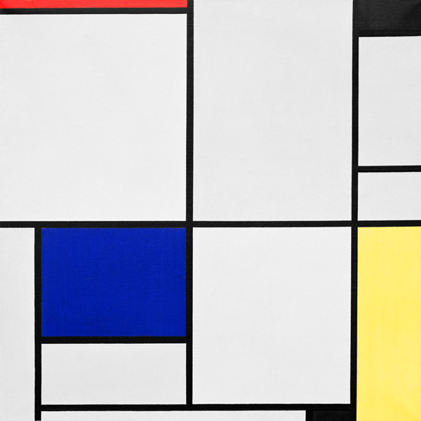 Tableau I; Composition/ 1921 de Piet Mondrian