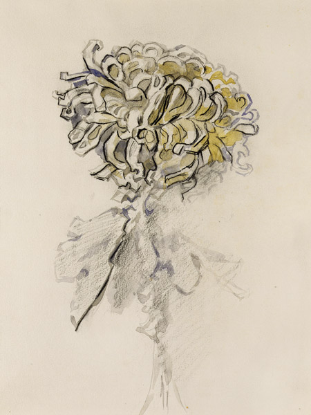 Chrysanthemum de Piet Mondrian