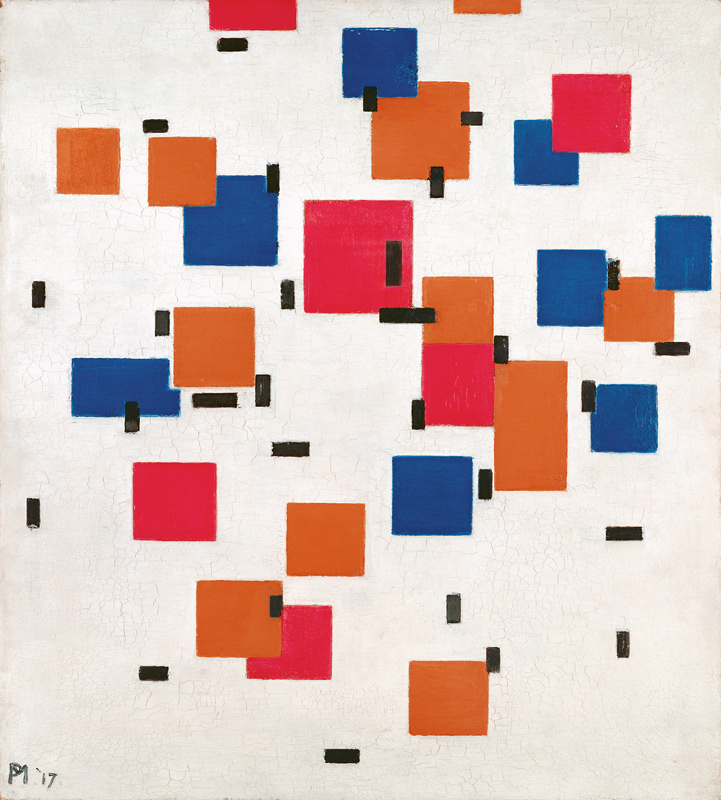 Compositon in Colour de Piet Mondrian