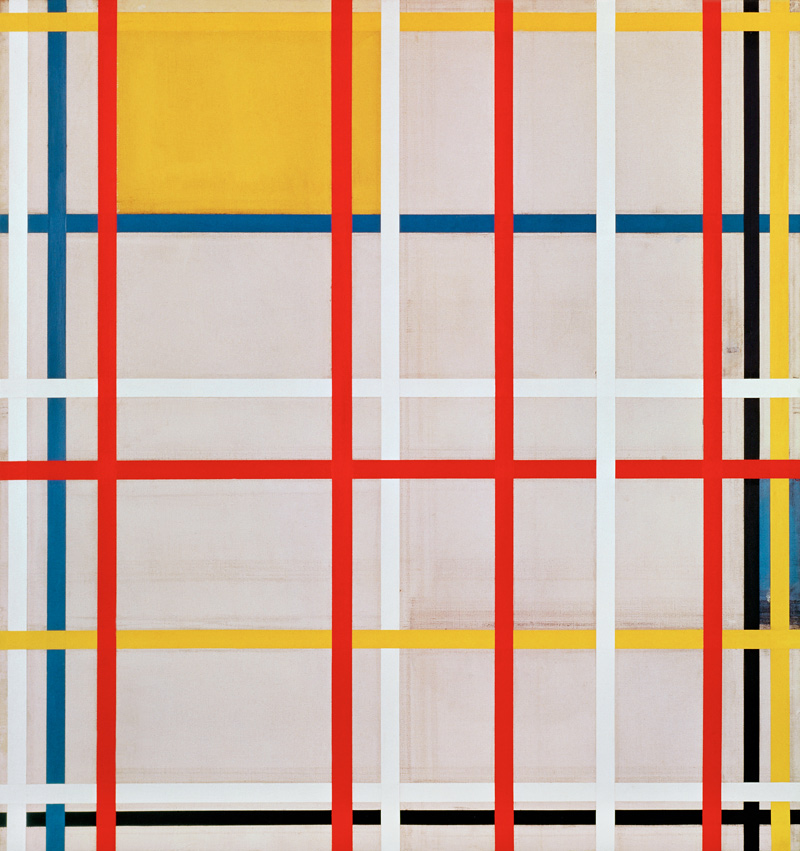 New York City, 1940-41. de Piet Mondrian