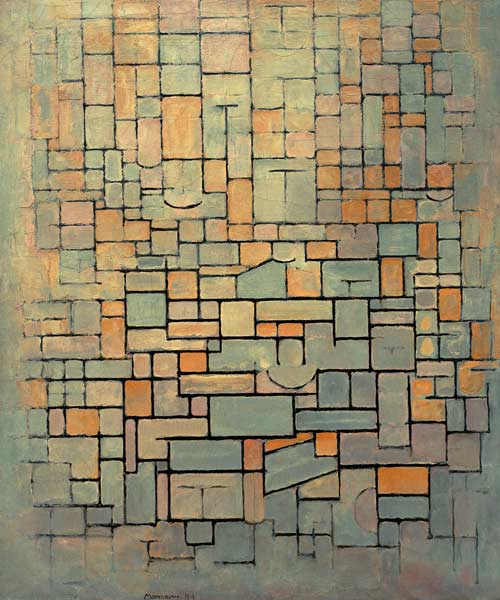 Tableau No, 1; Composition No.1; Compositie 7 de Piet Mondrian
