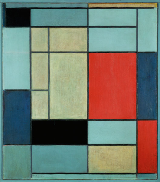 Composition I de Piet Mondrian