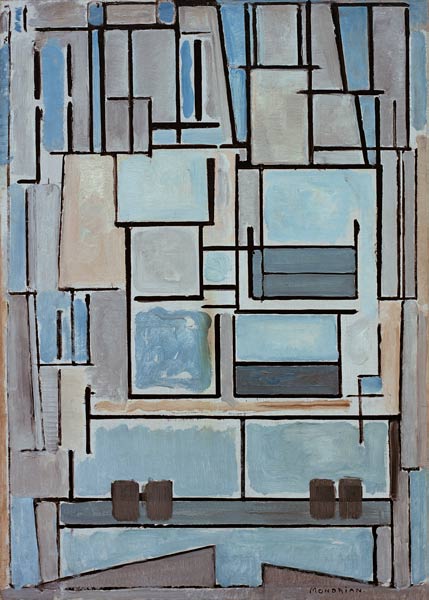 Composition No VI de Piet Mondrian