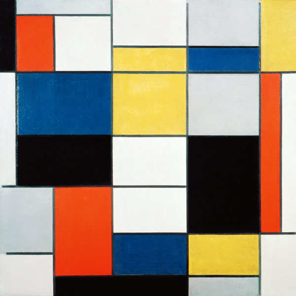 Composition A de Piet Mondrian