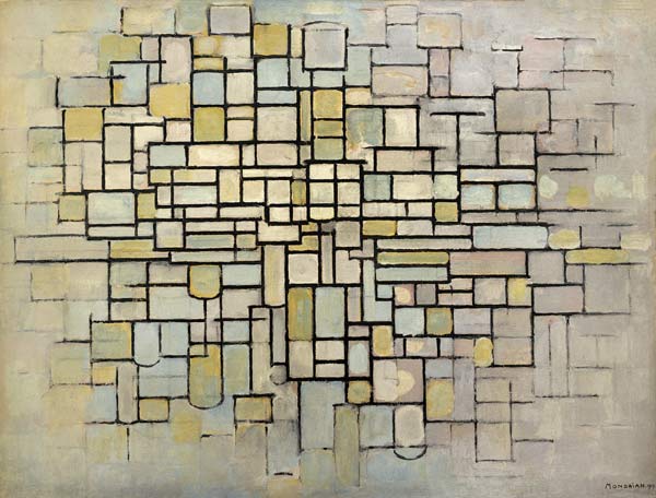 Composition No. II de Piet Mondrian