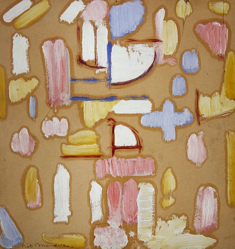 Composition in Pink de Piet Mondrian