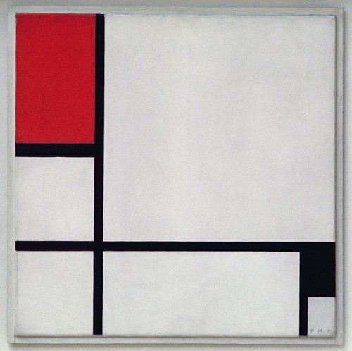 Composition No.1 de Piet Mondrian