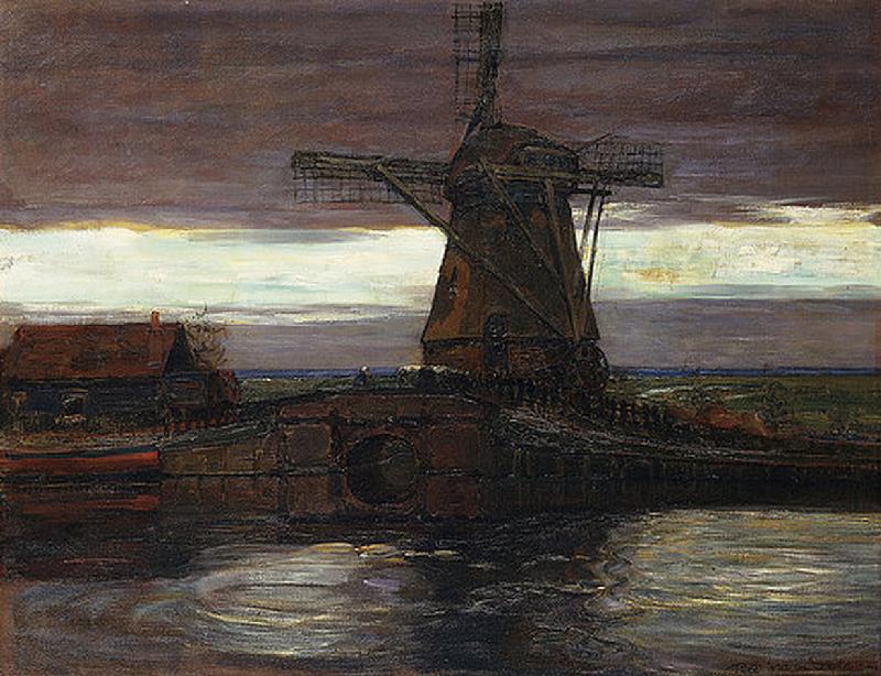 Die Mühle de Piet Mondrian