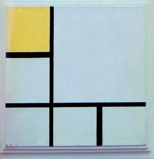 Composition No. I; Yellow /1930 de Piet Mondrian