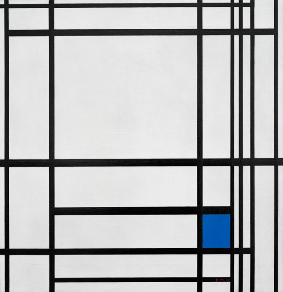 Composition of lines and colour de Piet Mondrian