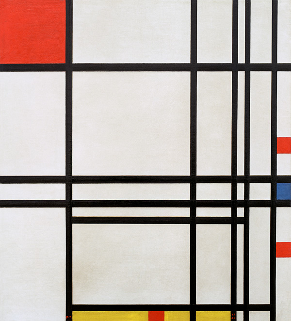 Composition No. 8 de Piet Mondrian