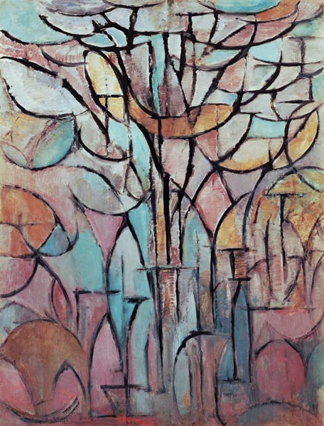 Árboles  de Piet Mondrian