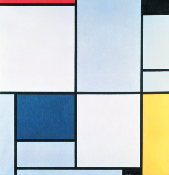 Tableau 1 de Piet Mondrian