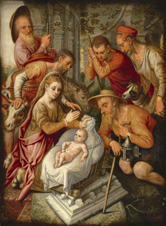 The Adoration of the Shepherds de Pieter Aertsen