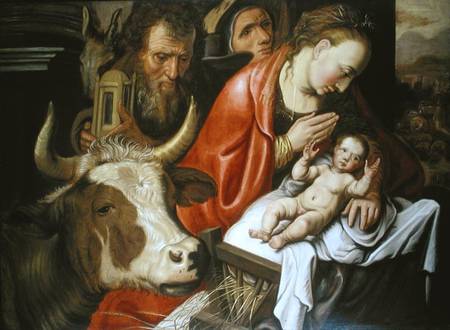 The Adoration of the Shepherds de Pieter Aertzen