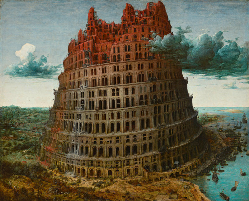 Tower making to Babel II de Pieter Brueghel El Viejo