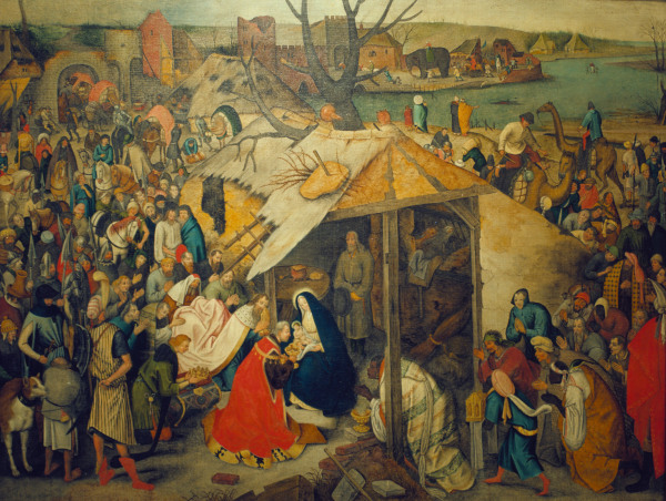 Adoration of the Kings de Pieter Brueghel El Viejo