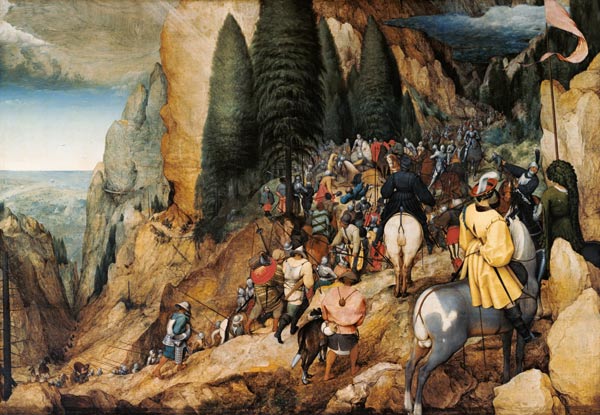 The conversion Pauli. de Pieter Brueghel El Viejo