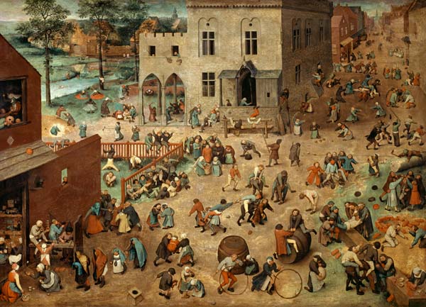 Juegos de niños de Pieter Brueghel El Viejo