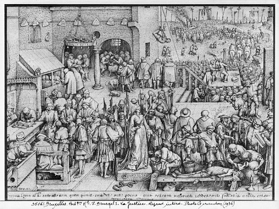 Justice de Pieter Brueghel El Viejo